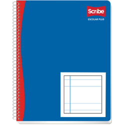 LIBRETA PROFESIONAL SCRIBE PLUS 100H ESPIRAL