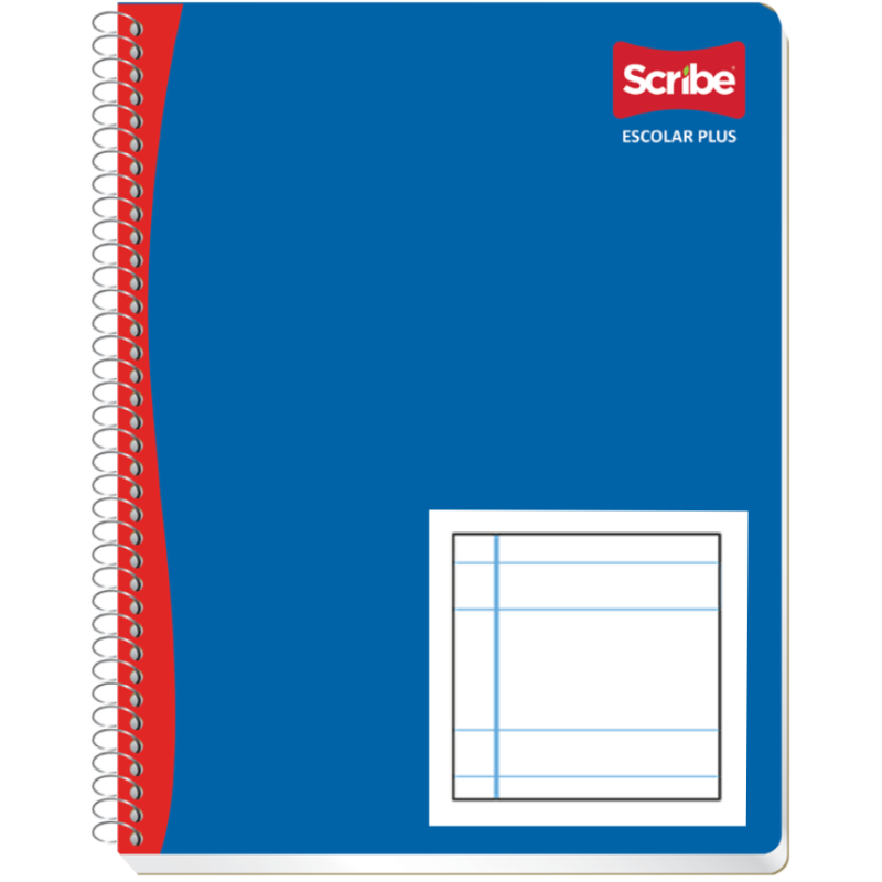 LIBRETA PROFESIONAL SCRIBE PLUS 100H ESPIRAL