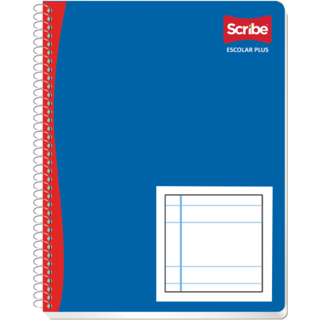 LIBRETA PROFESIONAL SCRIBE PLUS 100H ESPIRAL