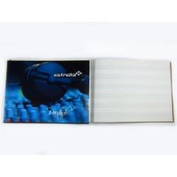 CUADERNO PAUTADO ENGRAPADO 4O HOJAS