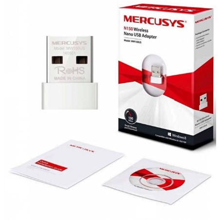ADAPTADOR DE RED USB 2.0 INALAMBRICA 150 MBPS