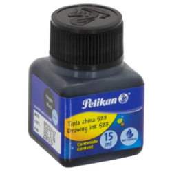 TINTA CHINA NEGRA PELIKAN 15ML
