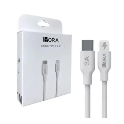 CABLE USB TIPO C 1HORA 3A