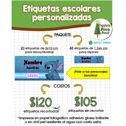PAQUETE DE ETIQUETAS...
