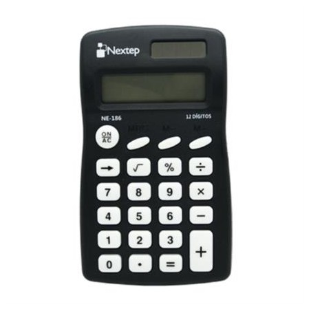 CALCULADORA DE BOLSILLO NEXTEP 12 DIGITOS