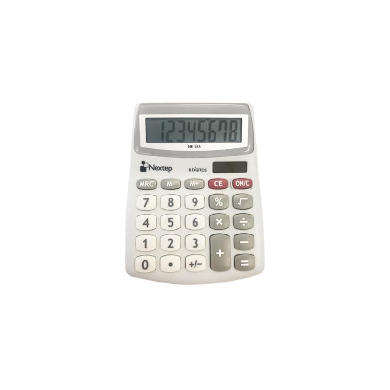 CALCULADORA NEXTEP 8 DIGITOS BATERIA/SOLAR