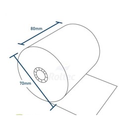 ROLLO TERMICO 80X70MM