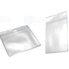 PORTA GAFETE VINIL TRANSPARENTE VERTICAL U HORIZONTAL