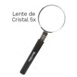 LUPA BARRILITO METÁLICA 5CM
