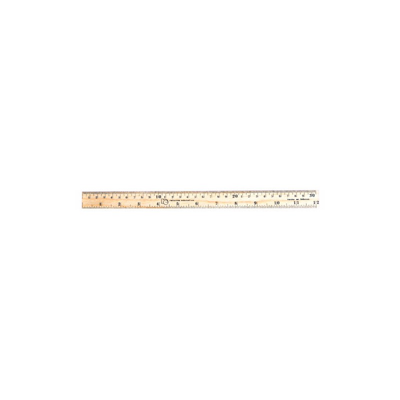 REGLA DE MADERA 30CM
